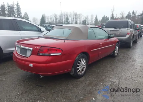 2002 Chrysler Sebring Lxi из США, поврежденный, VIN 1C3EL55R82N302020